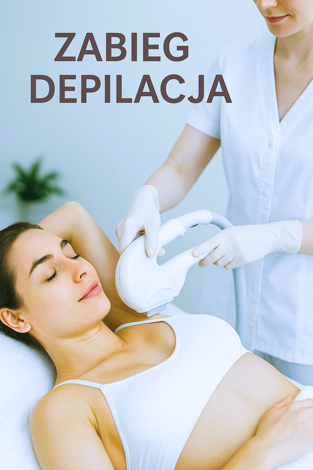 Zabieg depilacji